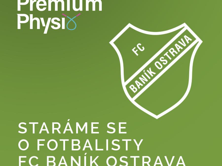 Premium Physio partnerem FC Baník Ostrava